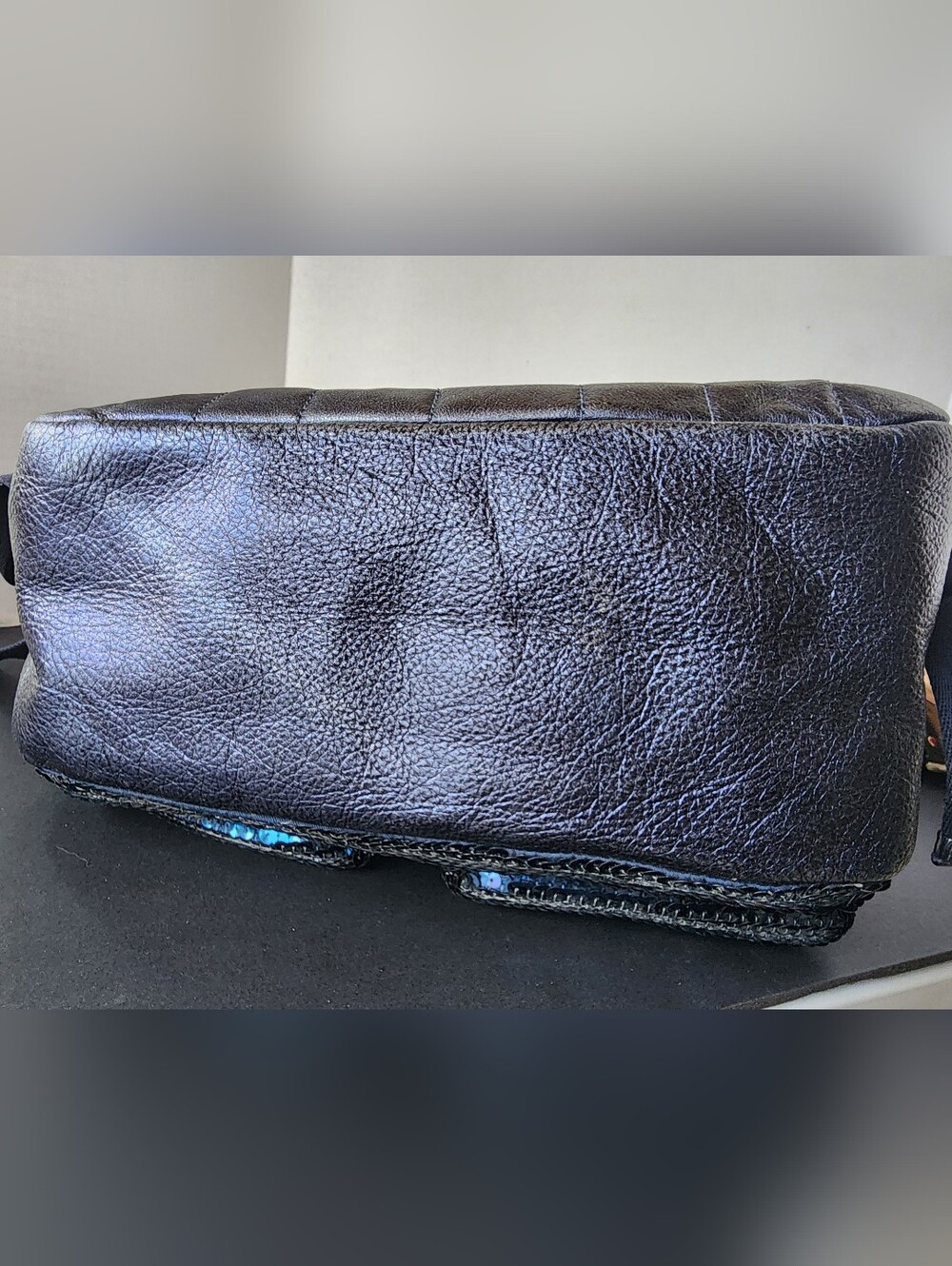 Coach Poppy Spotlight Blue Sequin Backpack, EUC, 2010, 15348 - Picture 11 of 15